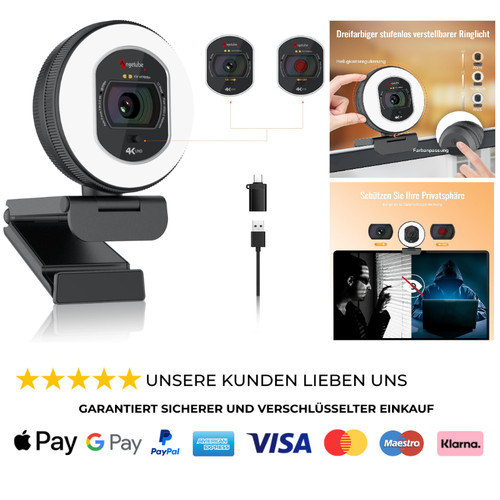 Webcam angetube 866max usb - webcam,