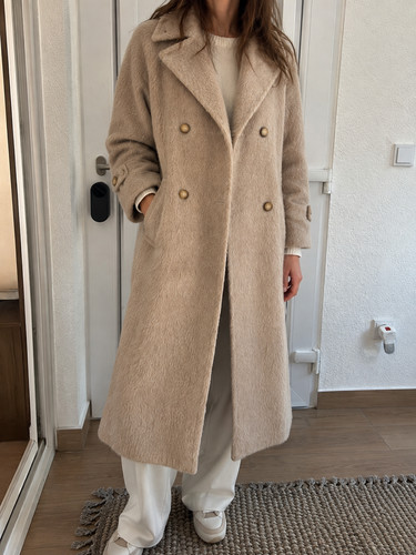 Vintage max mara mantel alpaka - vintage,