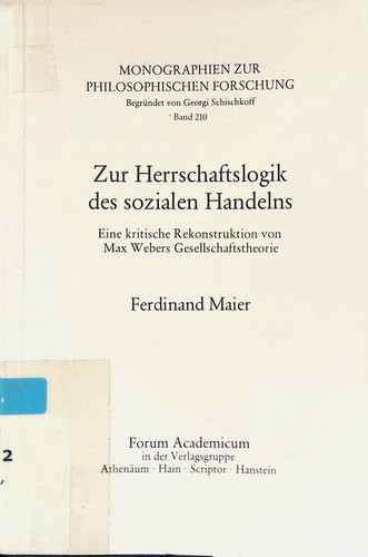 Zur herrschaftslogik des - herrschaftslogik,